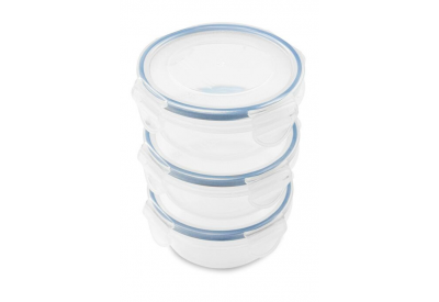 Addis Clip Tight Storage Boxes (300ml) set of 3	